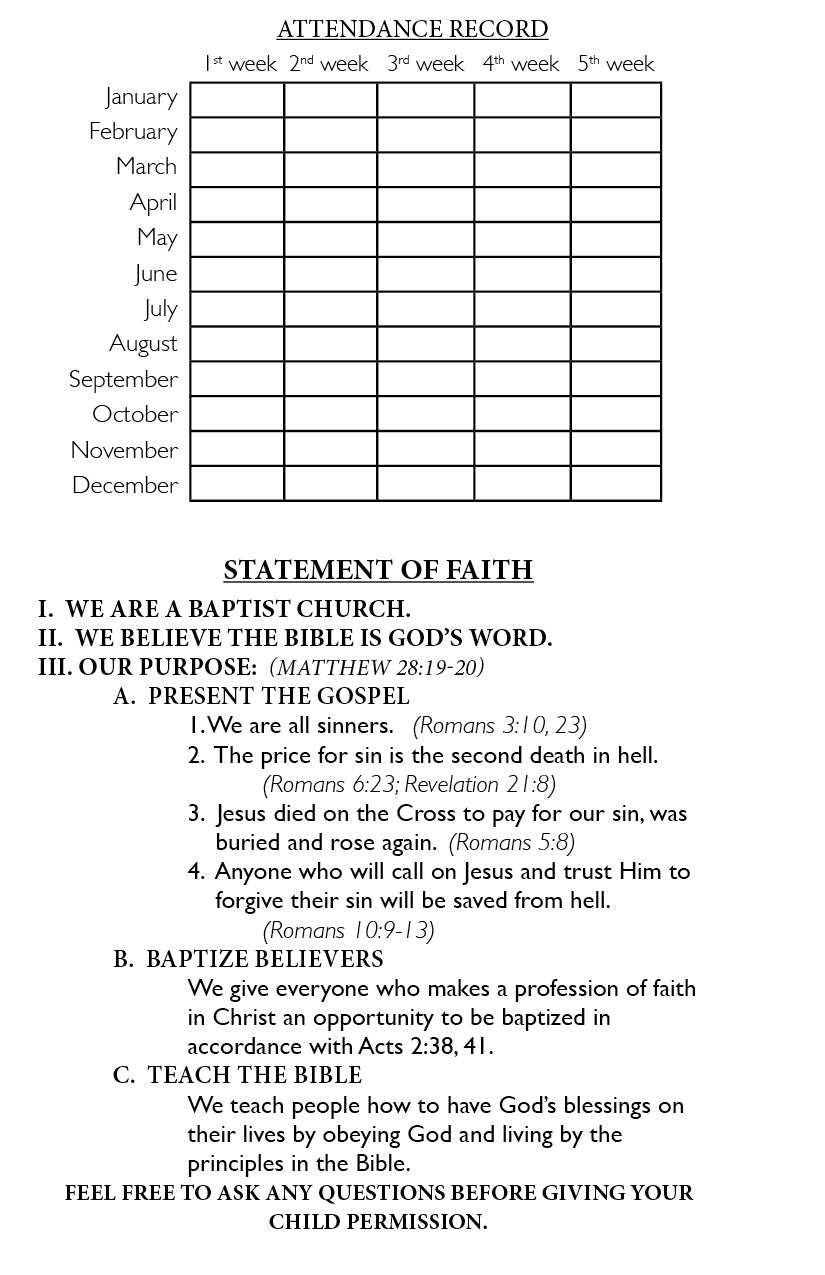 Bus Rider Permission Form - Custom Carbonless
