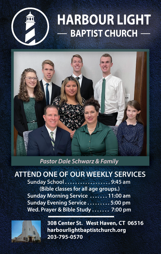 Church Invite Cards - Blue - Customized With Your Information