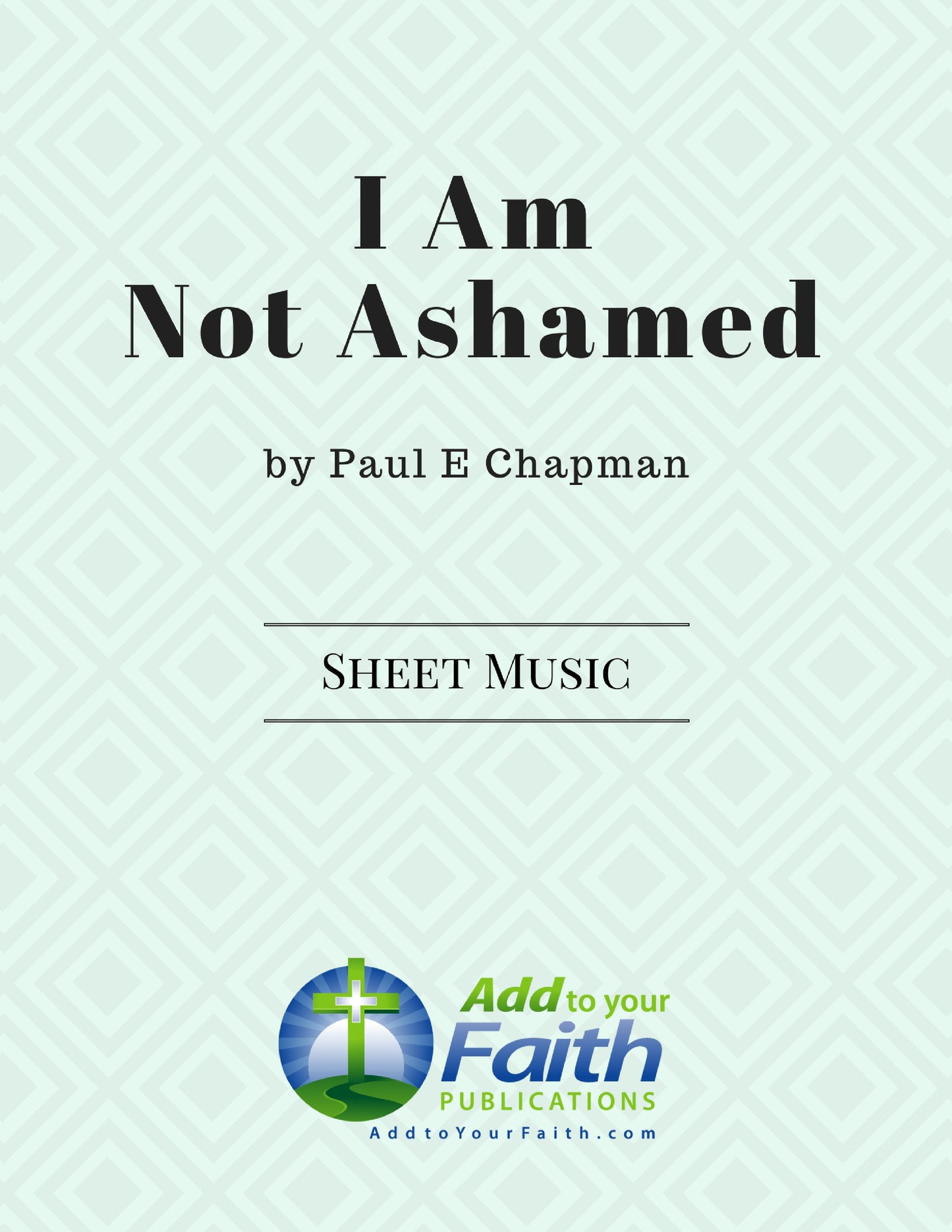 I Am Not Ashamed - Chorus